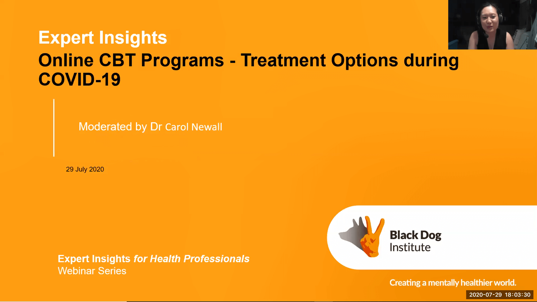 Expert Insights for Health Professionals Black Dog Institute